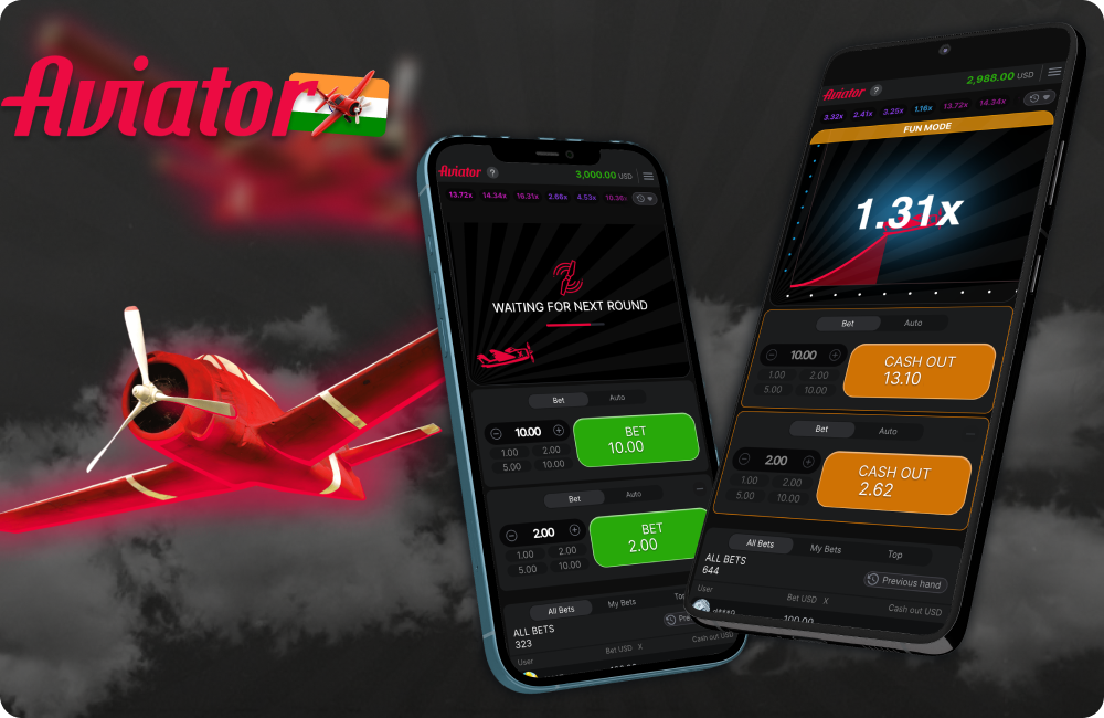 A mobile app for the Aviator game for Indian players